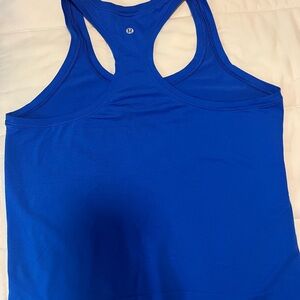 Lululemon Athletica Blue Tank Top